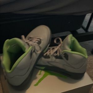 Jordan 5’s (green bean)